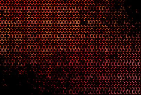 Dark Orange vector template with square style. イラスト素材