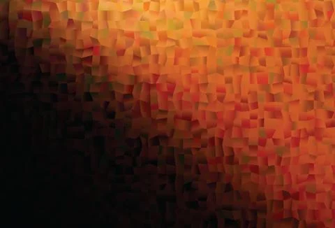 Dark Orange vector texture with rectangular style. Stock Illustration