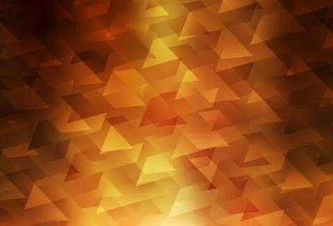 Dark Orange vector texture in rectangular style. Stock Illustration