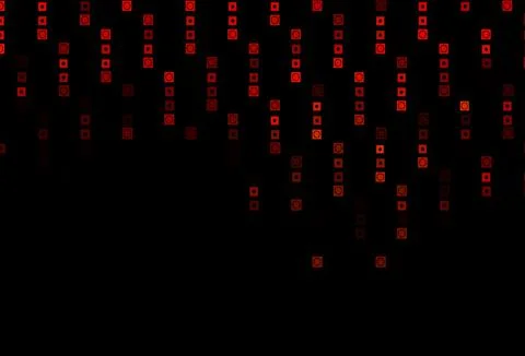 Dark Orange vector texture in rectangular, circular style. Stock Illustration