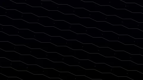 Dark organic ripple grid background with subtle futuristic digital motion Stock Footage 335405134
