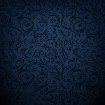 Dark ornamental background Stock Illustration