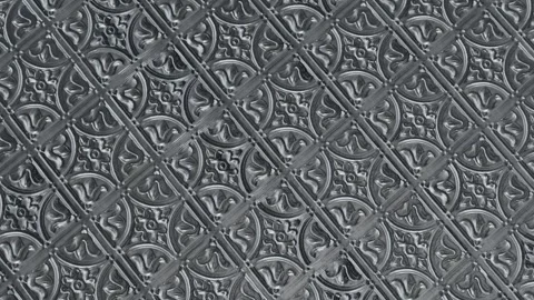 Dark Ornamental Vintage Tile Pattern Stock Footage 319884144