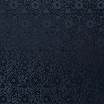 Dark ornate pattern, fading gradient, digital art, background texture Stock Illustration