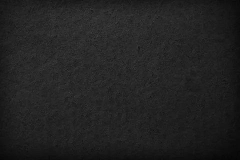 Dark paper texture, black notepad page background Stock Photos