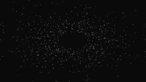 Dark Particle Bokeh Motion Loop Background Soft Ambient Visual Stock Footage 332710920