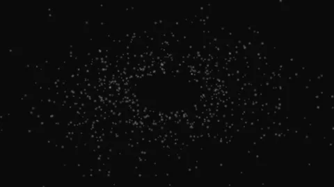 Dark Particle Drift Seamless Loop Background Relaxing Visual Stock Footage 332710519