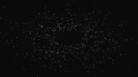 Dark Particle Drift Seamless Loop Background Relaxing Visual Stock Footage 332711179