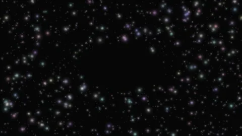 Dark Particle Orb Motion Loop Background Relaxing Ambient Stock Footage 332559691