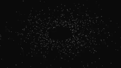Dark Particle Orb Motion Loop Background Relaxing Ambient Stock Footage 332711035