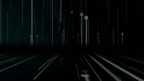 Dark Particles Animated Background Loop | Stock Video | Pond5