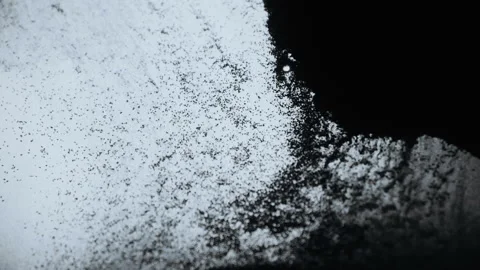 Dark Particles in Water Stock Footage 100648592