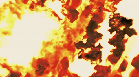 Dark particles on white background, 3D animation, looping Stock Footage 64999766