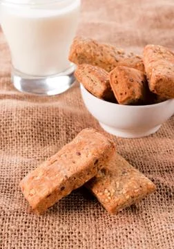 Dark pastry Stock Photos