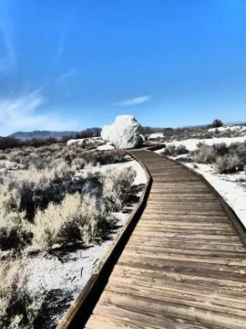 Dark Path to Huge Mysterious Stone Stock Photos
