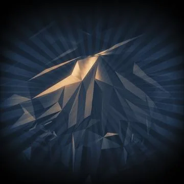 Dark Pattern Background Stock Illustration