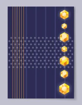 Dark Patterned Wallpaper Vector Illustration 스톡 일러스트