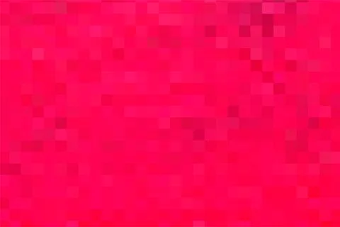 Dark pink background. Geometric texture of burgundy squares. Abstract pixel Stock Illustration