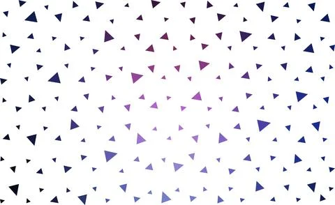 Dark Pink, Blue vector  abstract polygonal pattern. Triangular geometric samp 스톡 일러스트