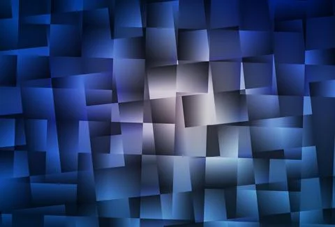 Dark Pink, Blue vector abstract polygonal template. Illustrazione stock