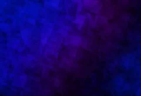 Dark Pink, Blue vector abstract polygonal pattern. Illustrazione stock