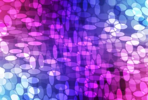 Dark Pink, Blue vector backdrop with dots. Illustrazione stock