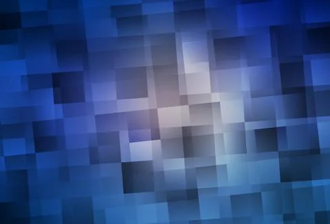 Dark Pink, Blue vector backdrop with rhombus. Stock Illustration
