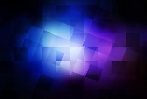 Dark Pink, Blue vector backdrop with rhombus. Stock Illustration