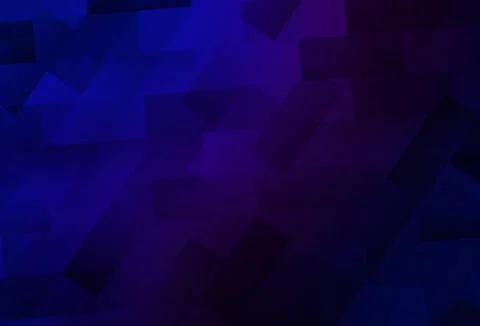 Dark Pink, Blue vector backdrop with rhombus. Stock Illustration