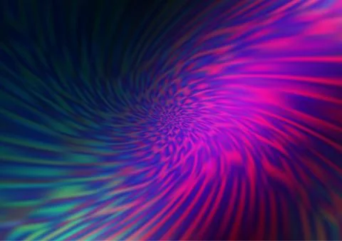 Dark Pink, Blue vector blurred bright pattern. Illustrazione stock
