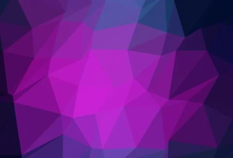 Dark Pink, Blue vector blurry triangle pattern. Illustrazione stock