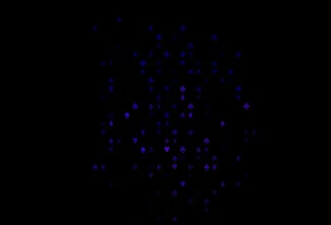 Dark Pink, Blue vector layout with elements of cards. Ilustración de archivo