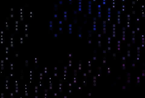 Dark Pink, Blue vector layout with lines, circles. Stock Illustration