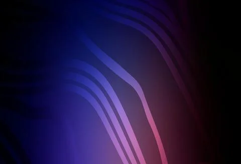 Dark Pink, Blue vector layout with wry lines. Stock Illustration