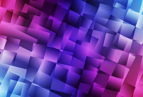 Dark Pink, Blue vector layout with lines, rectangles. 스톡 일러스트