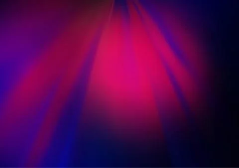 Dark Pink, Blue vector modern bokeh pattern. Illustrazione stock