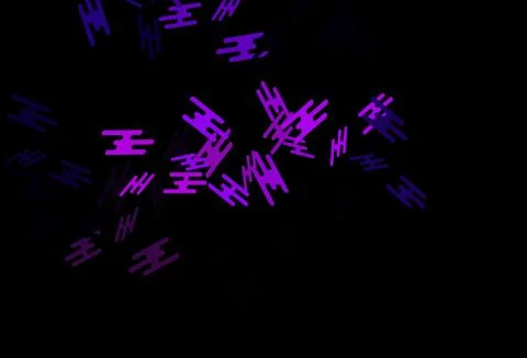 Dark Pink, Blue vector pattern with narrow lines. 스톡 일러스트