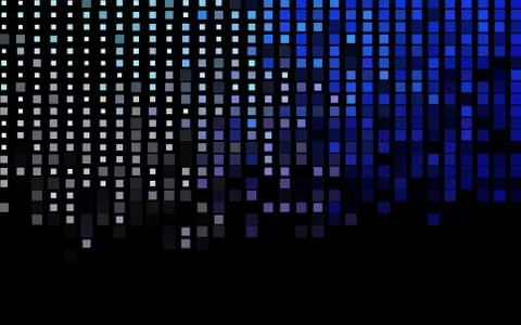 Dark Pink, Blue vector pattern in square style. Stock Illustration