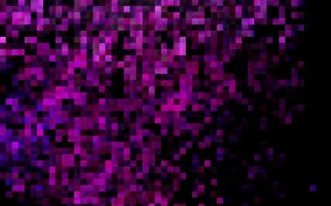 Dark Pink, Blue vector pattern in square style. Illustrazione stock