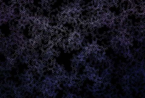 Dark Pink, Blue vector pattern with artificial intelligence network. イラスト素材