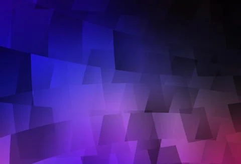 Dark Pink, Blue vector pattern in square style. Illustrazione stock