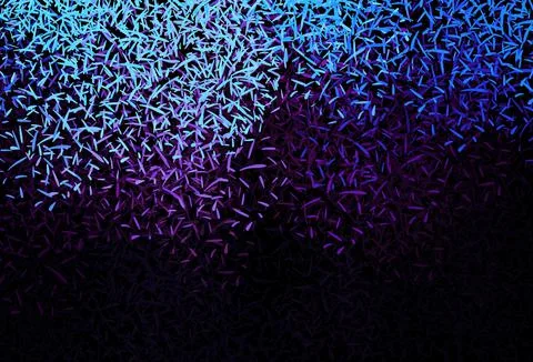 Dark Pink, Blue vector pattern with sharp lines. Stock Illustration