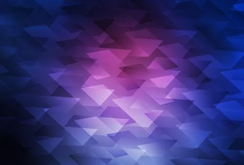 Dark Pink, Blue vector pattern in square style. Illustrazione stock