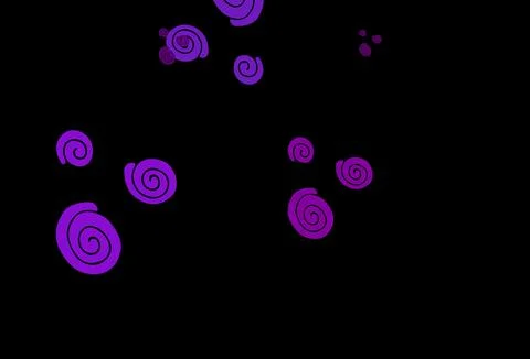 Dark Pink, Blue vector pattern with liquid shapes. Illustrazione stock