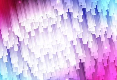 Dark Pink, Blue vector pattern with sharp lines. 스톡 일러스트