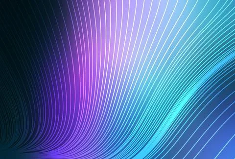 Dark Pink, Blue vector pattern with sharp lines. Stock Illustration