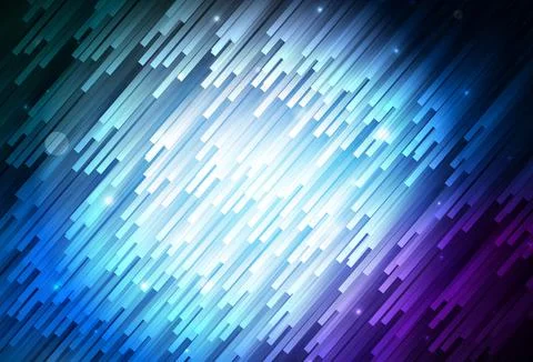 Dark Pink, Blue vector pattern with sharp lines. 스톡 일러스트