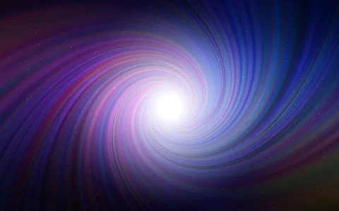 Dark Pink, Blue vector pattern with night sky stars. Stock Illustration