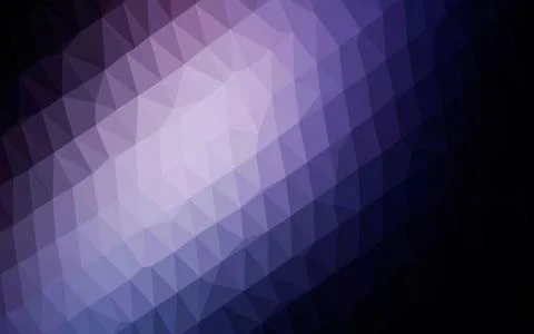 Dark Pink, Blue vector shining triangular template. Illustrazione stock