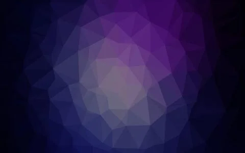 Dark Pink, Blue vector shining triangular template. 스톡 일러스트